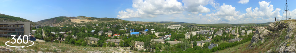 Вид на Кадыковку с холма на ул. Терлецкого