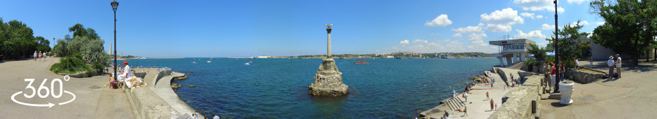 Севастополь. Памятник Затопленным кораблям