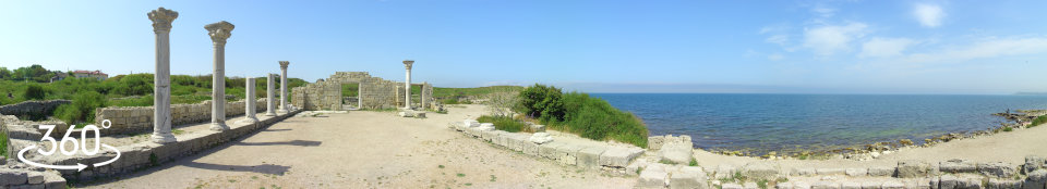 Панорама 360 гр. Базилика VI - X в.в.