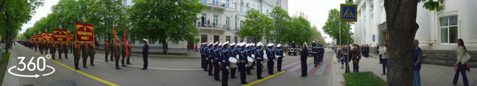 Парадная колонна войск