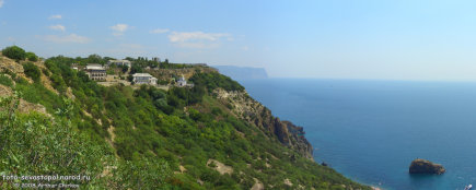 Вид на Георгиевский монастырь
