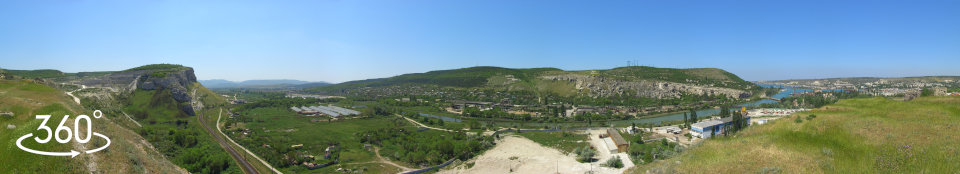 Вид на долину реки Черная