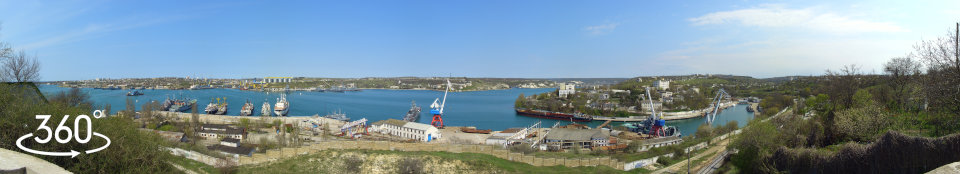 Вид на Севастопольскую и Киллен бухты